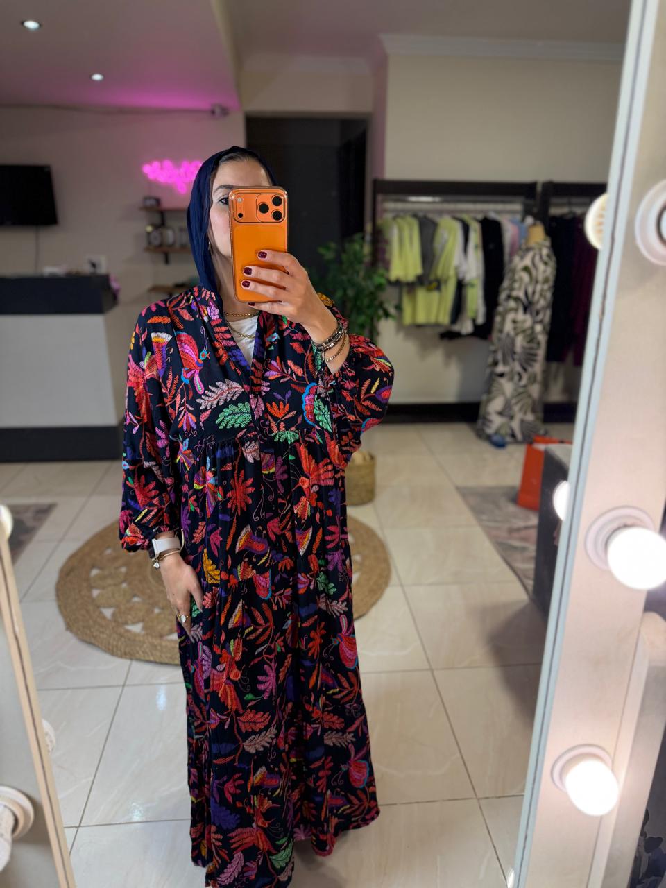 Floral Turkish Dress