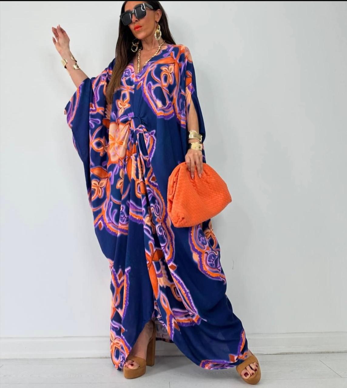 Turkish Purple Dress