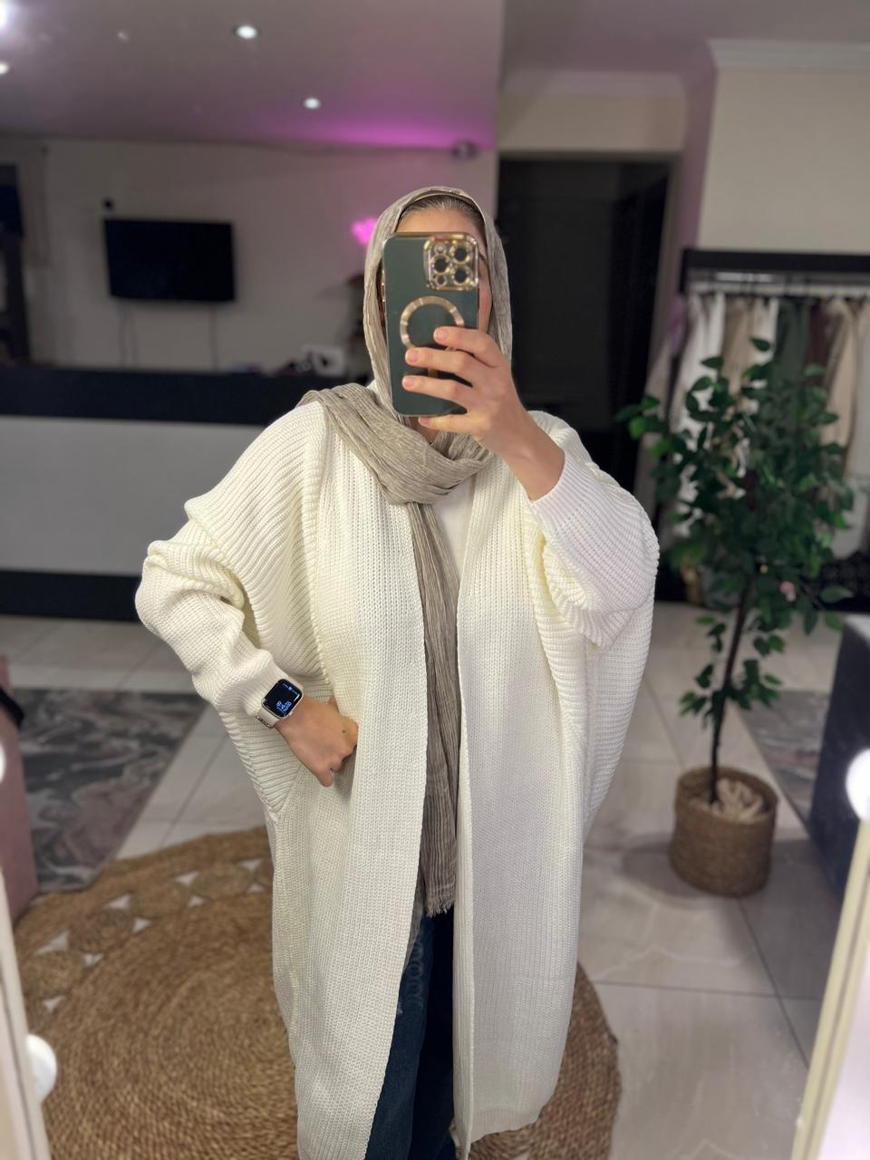 Knitted Wool Cardigan