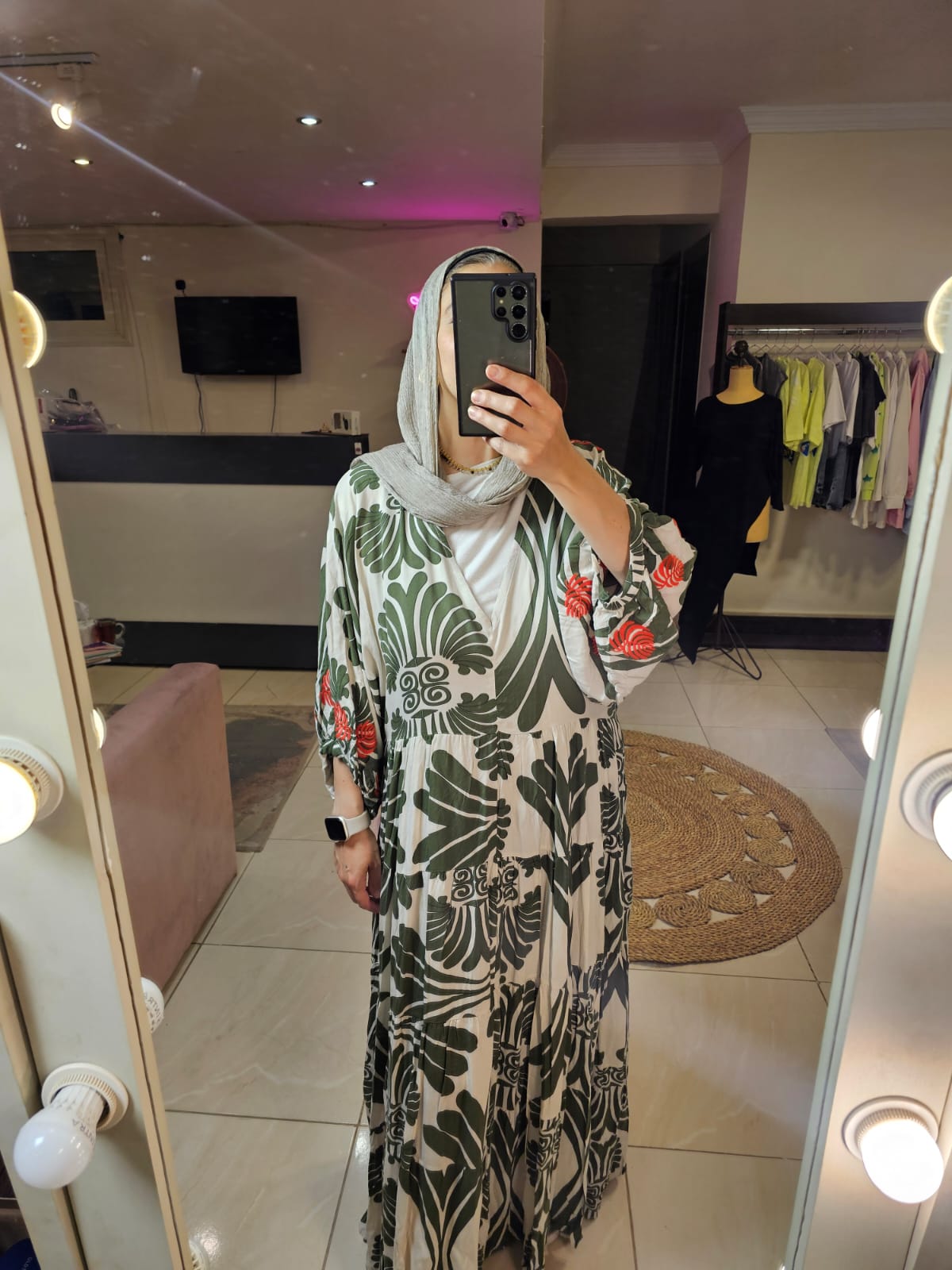Blue Turkish Dress