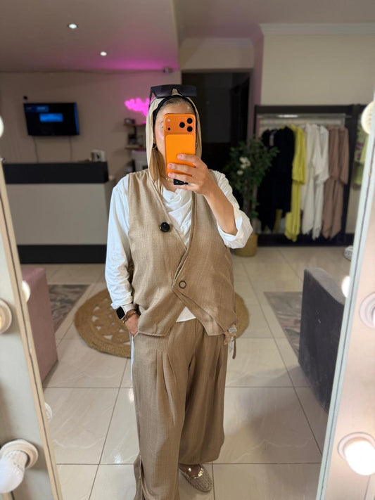 Linen Beige Set