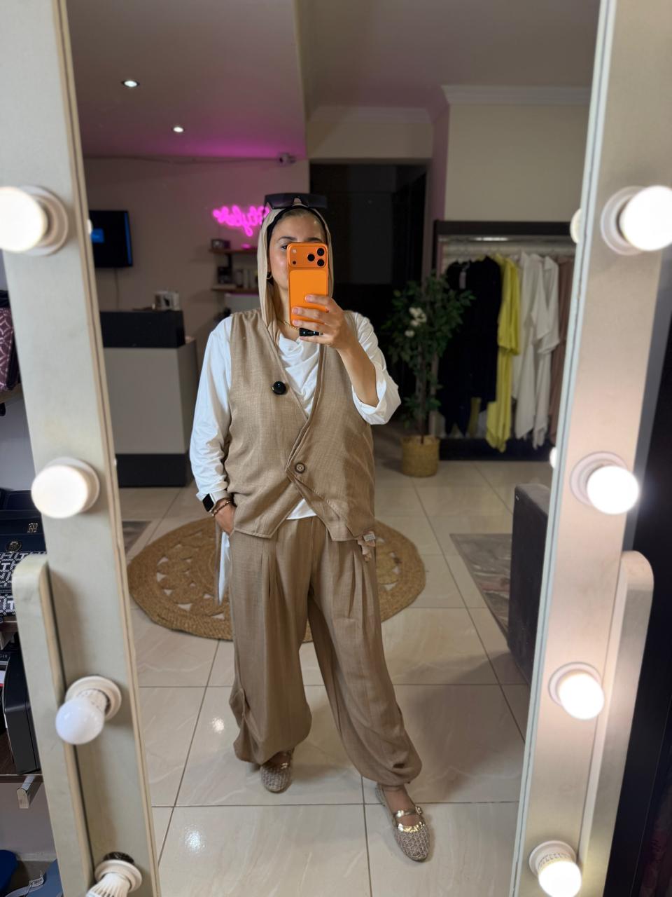 Linen Beige Set