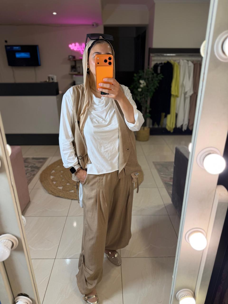 Linen Beige Set