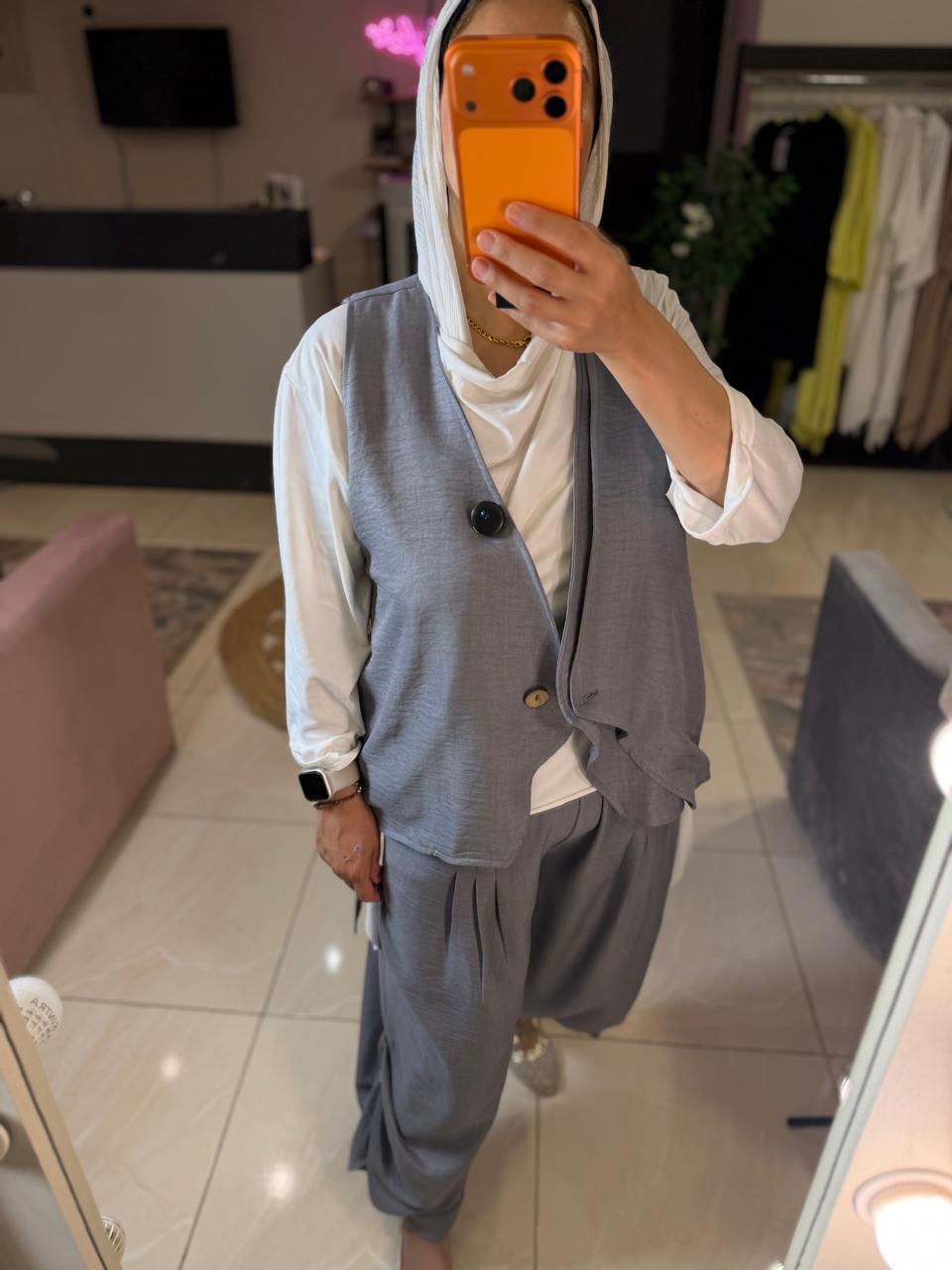 Linen Gray Set