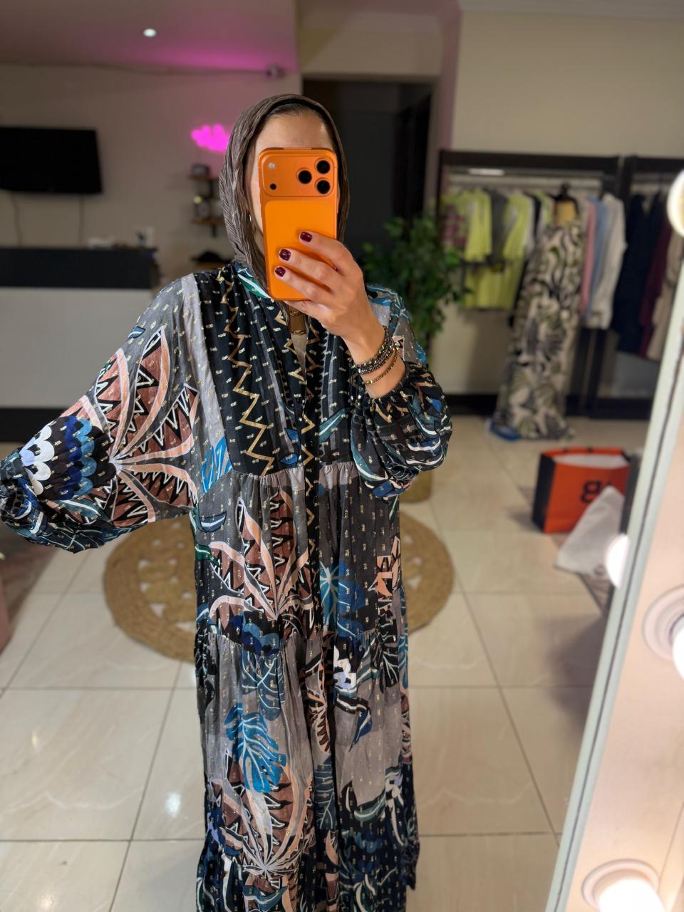 Printed Turkish Dress