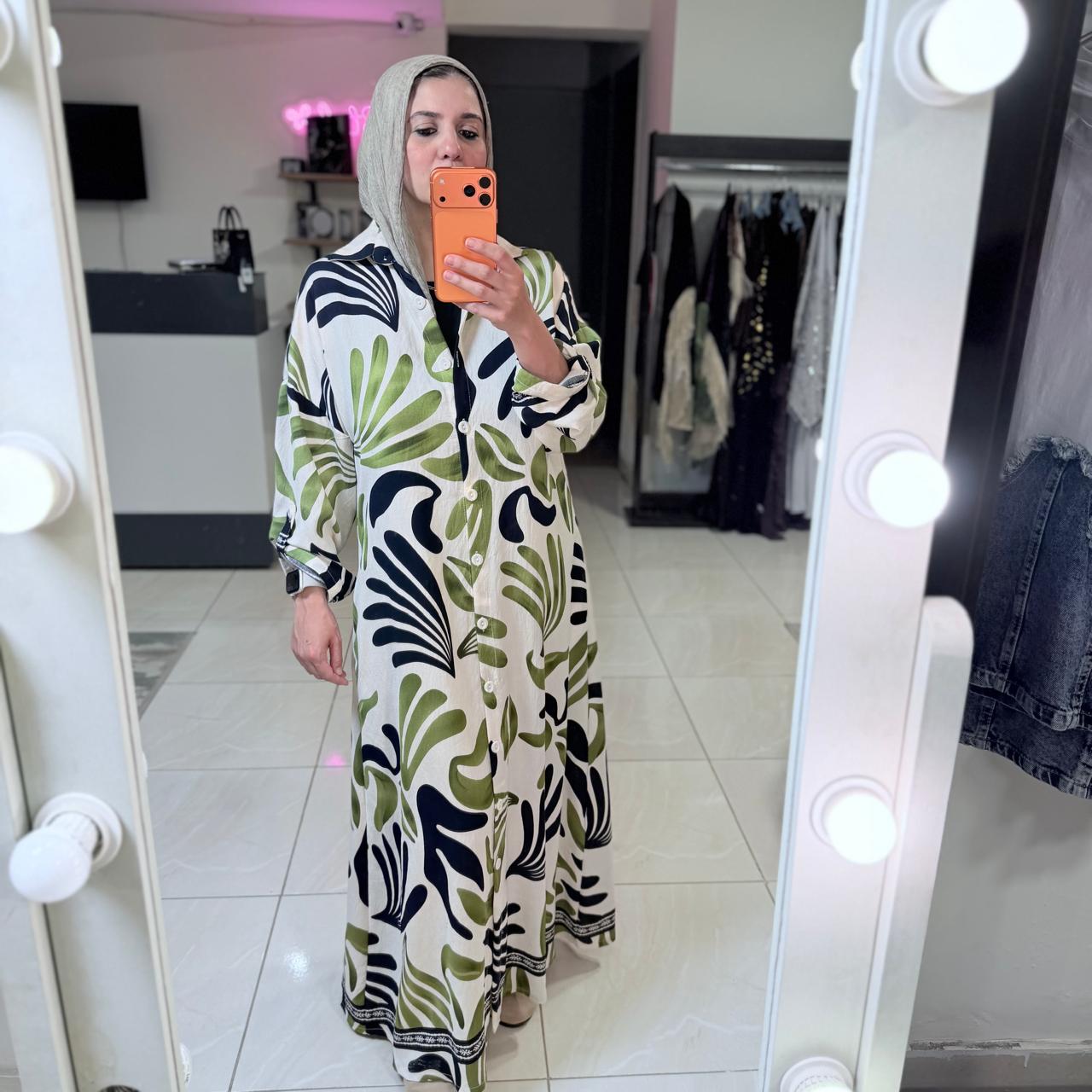 Lenin Green Dress