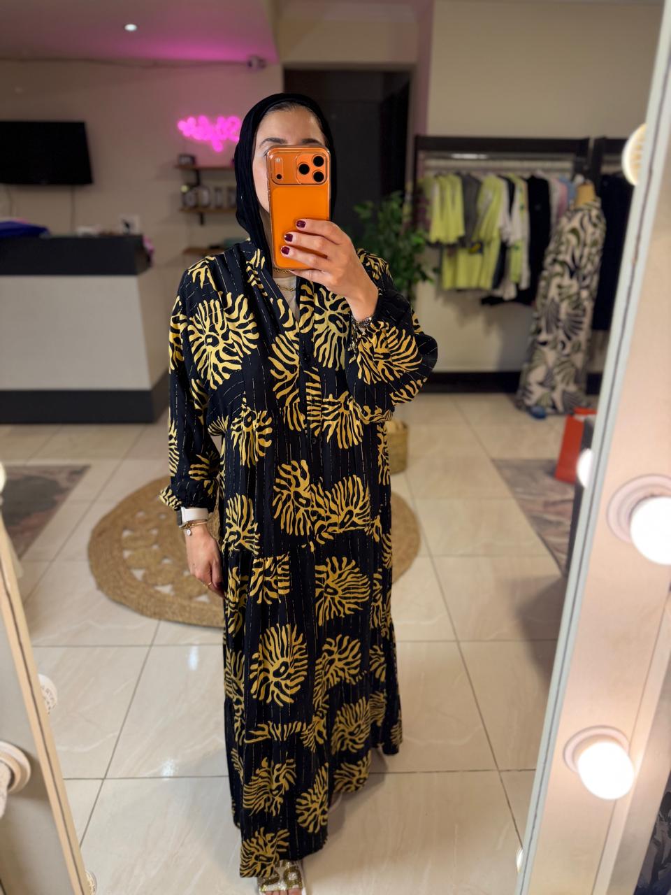 Golden Turkish Dress