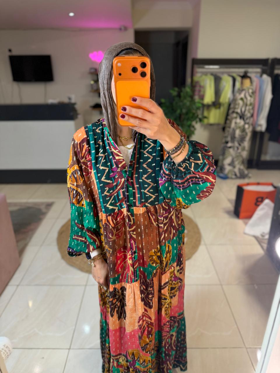 Printed Turkish Dress