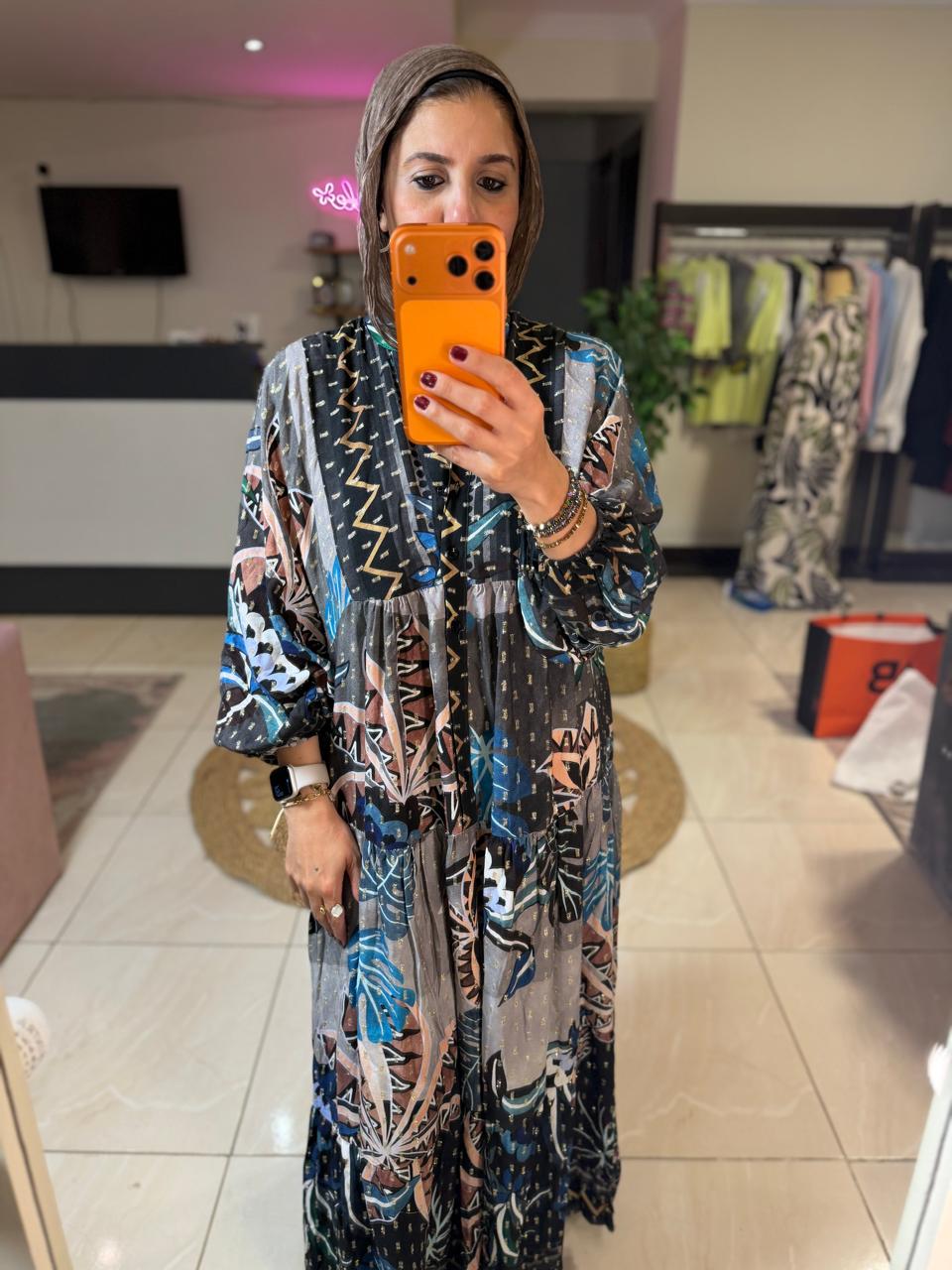 Printed Turkish Dress