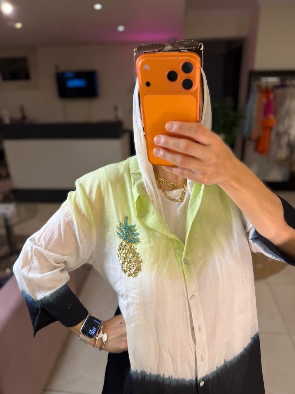 Pineapple Green Shirt
