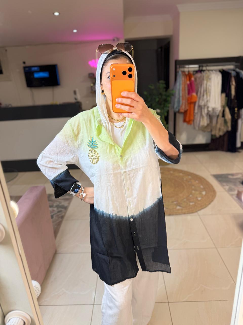 Pineapple Green Shirt