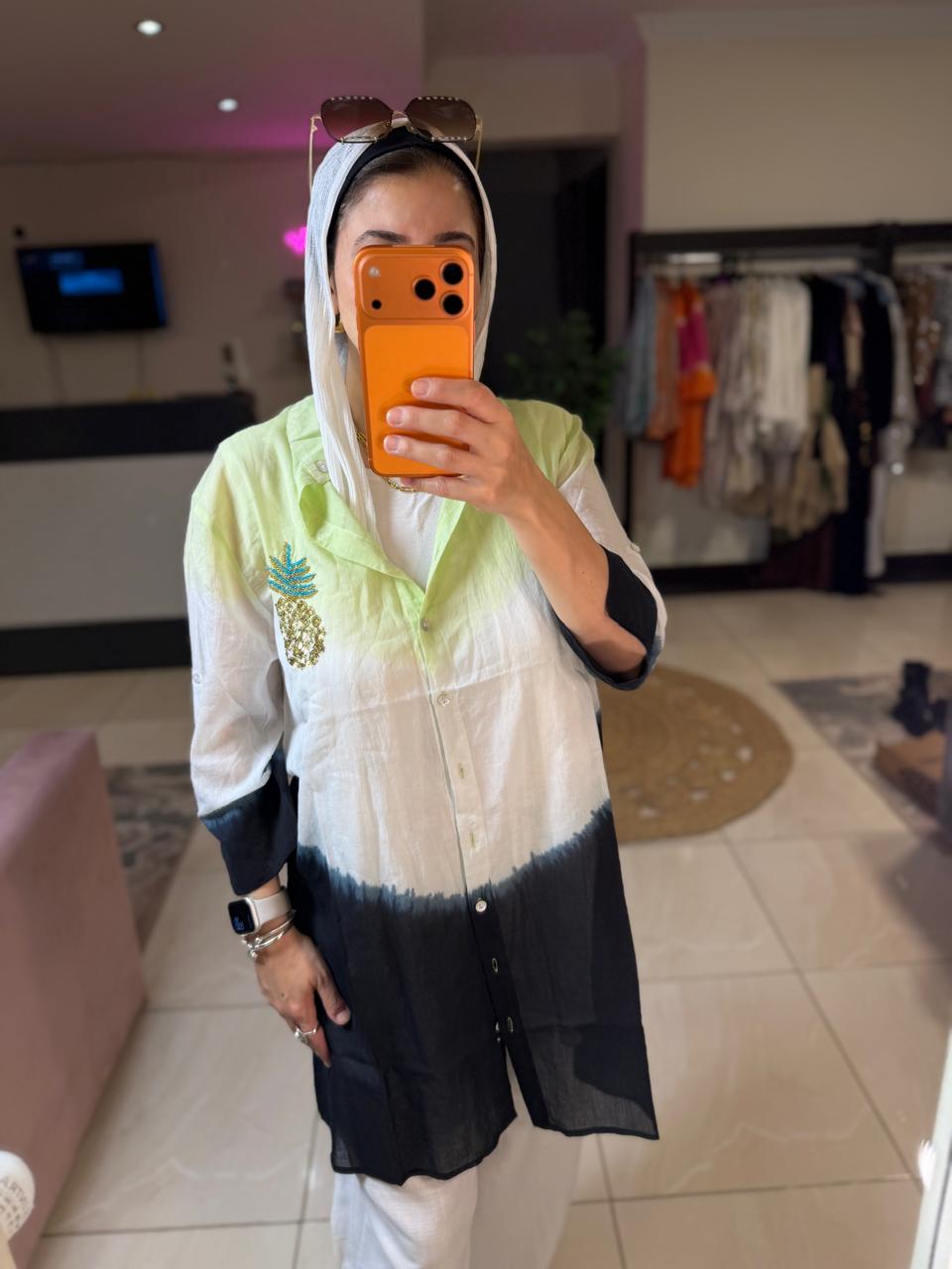 Pineapple Green Shirt
