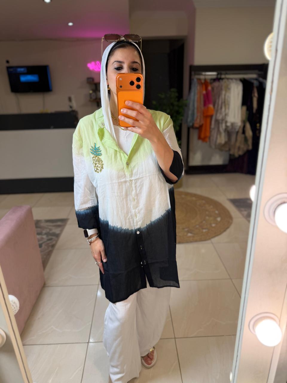 Pineapple Green Shirt