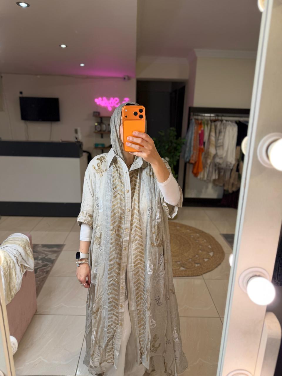 Indian Beige Cardigan