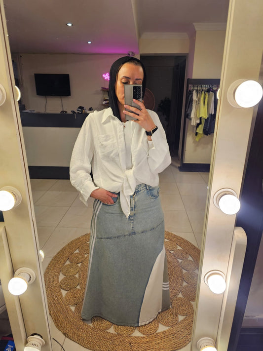 Blue jeans Skirt