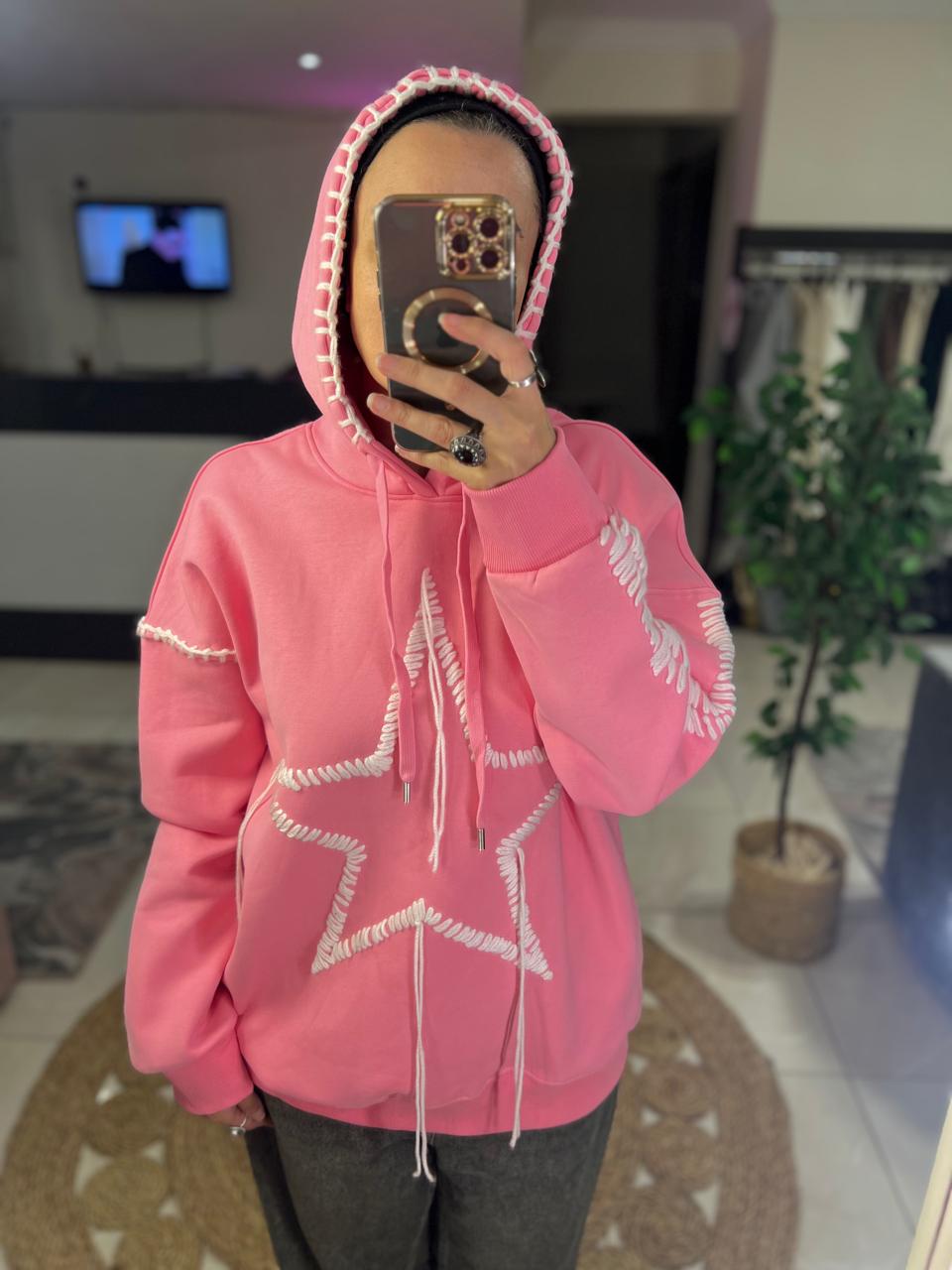 Star Melton Sweatshirt