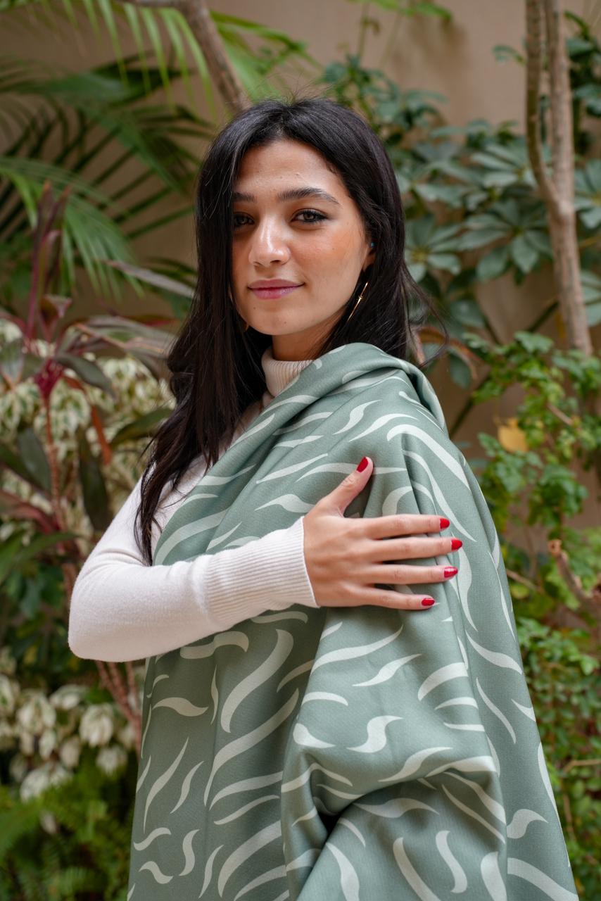 Flora Scarf ( square)