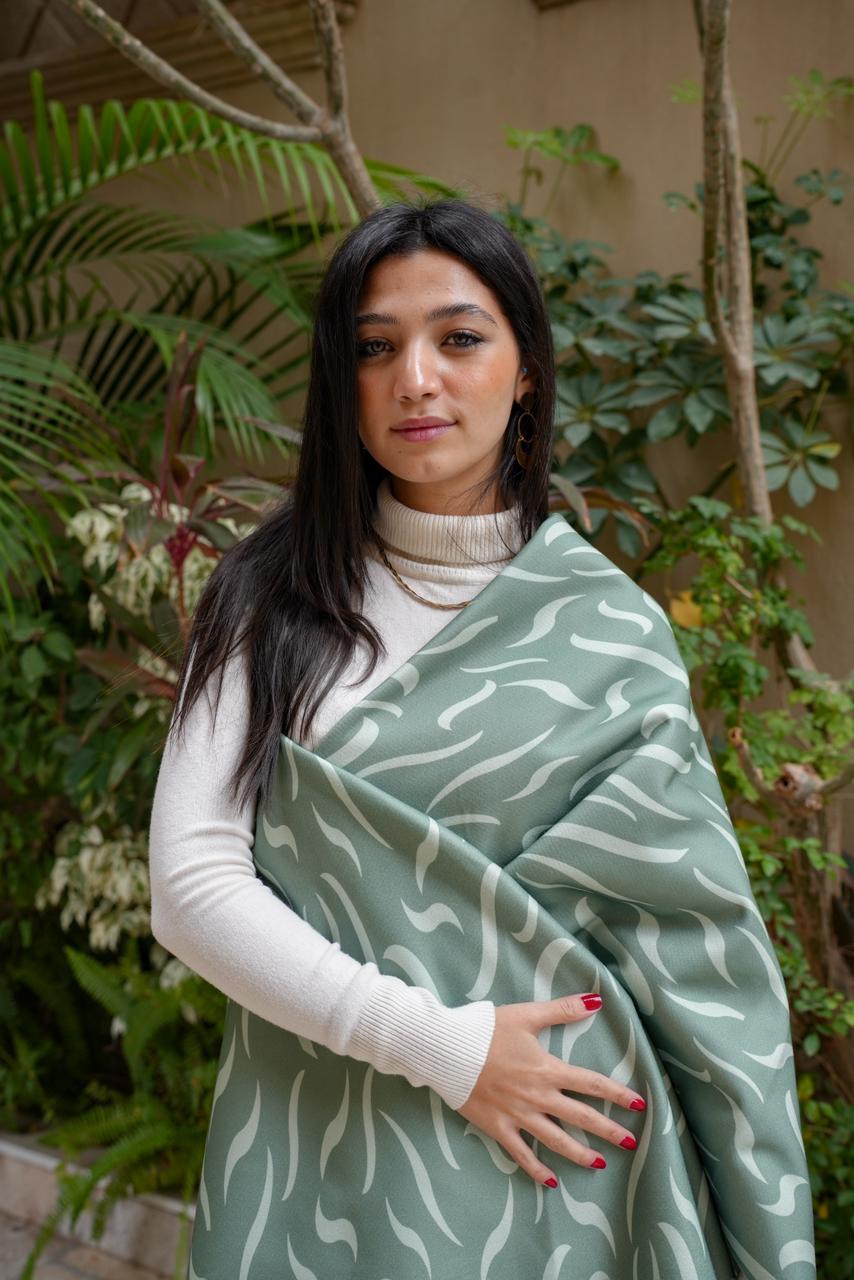 Flora Scarf ( square)