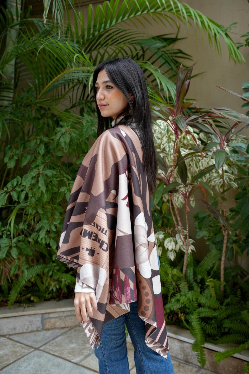 Zebra Scarf (Square)