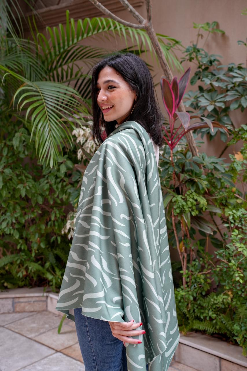 Flora Scarf ( square)