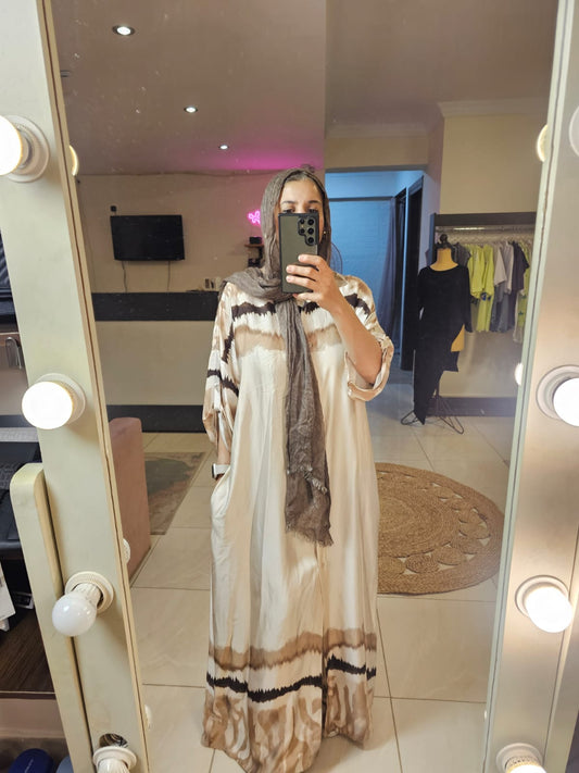 Italian Satin Dress