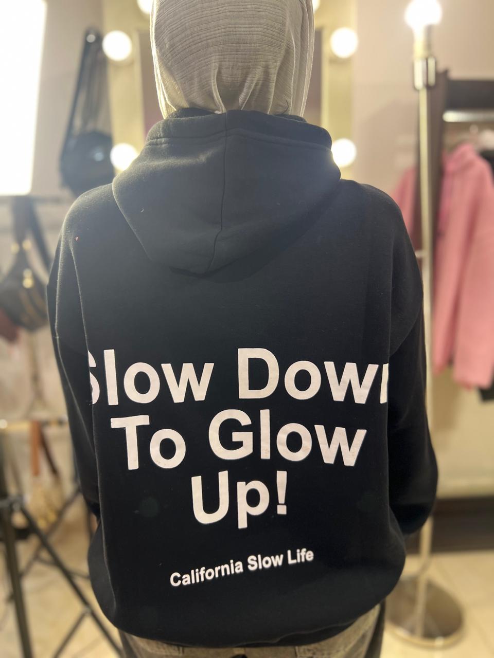 Slow Down Melton Sweatshirt