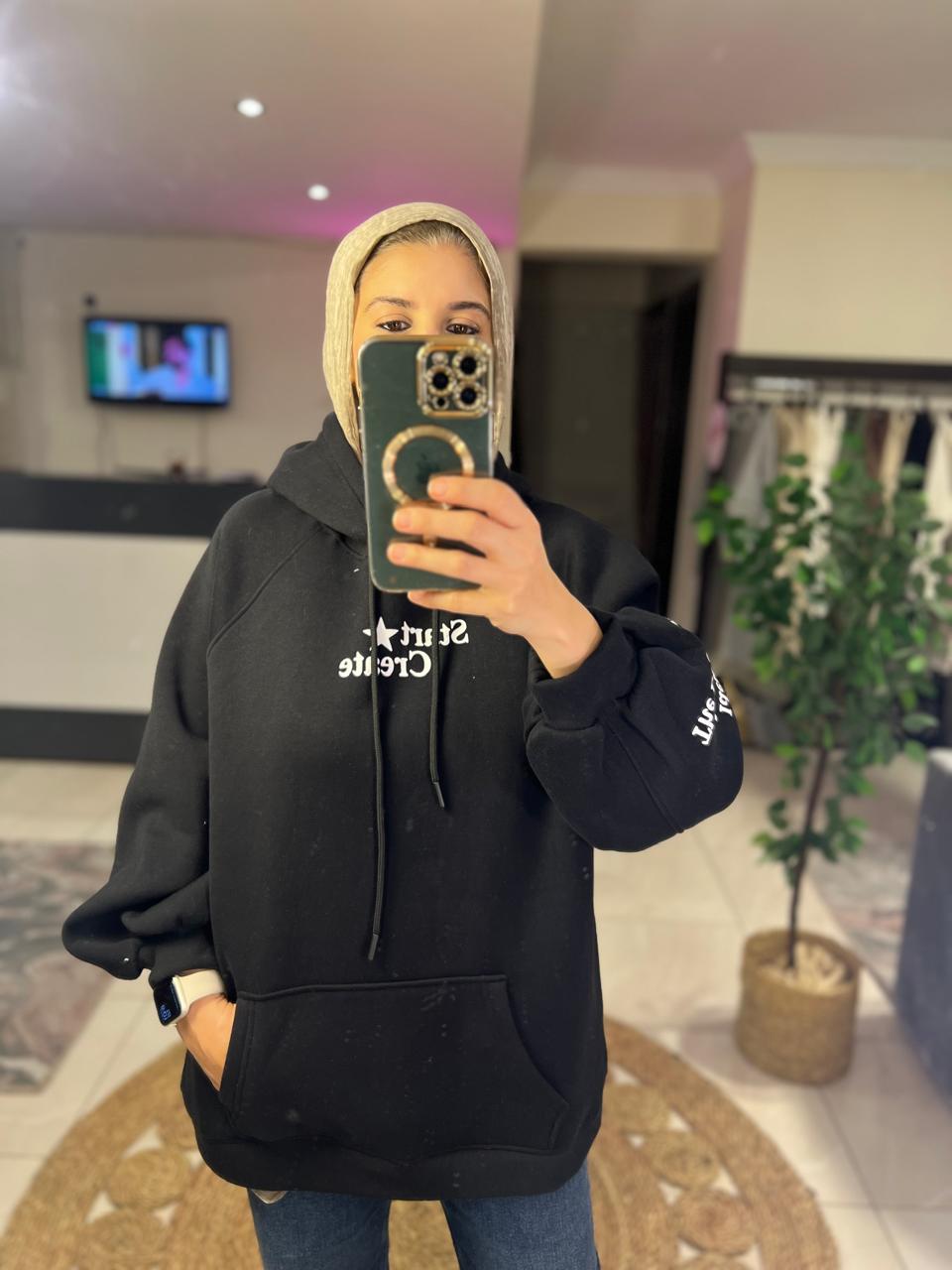 Start & Create Melton Sweatshirt