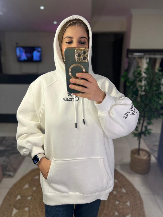 Start & Create Melton Sweatshirt