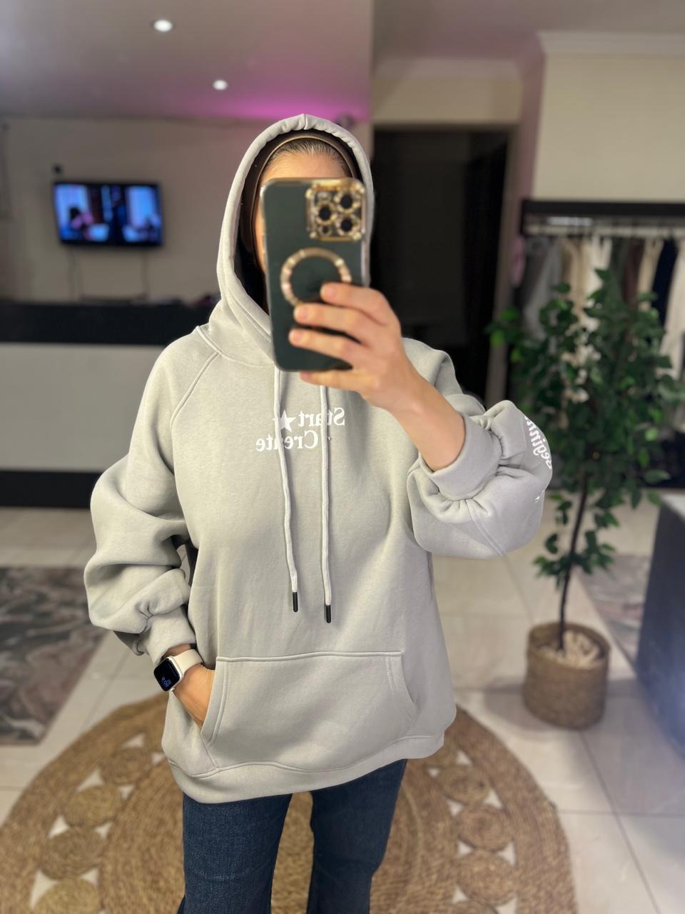 Start & Create Melton Sweatshirt