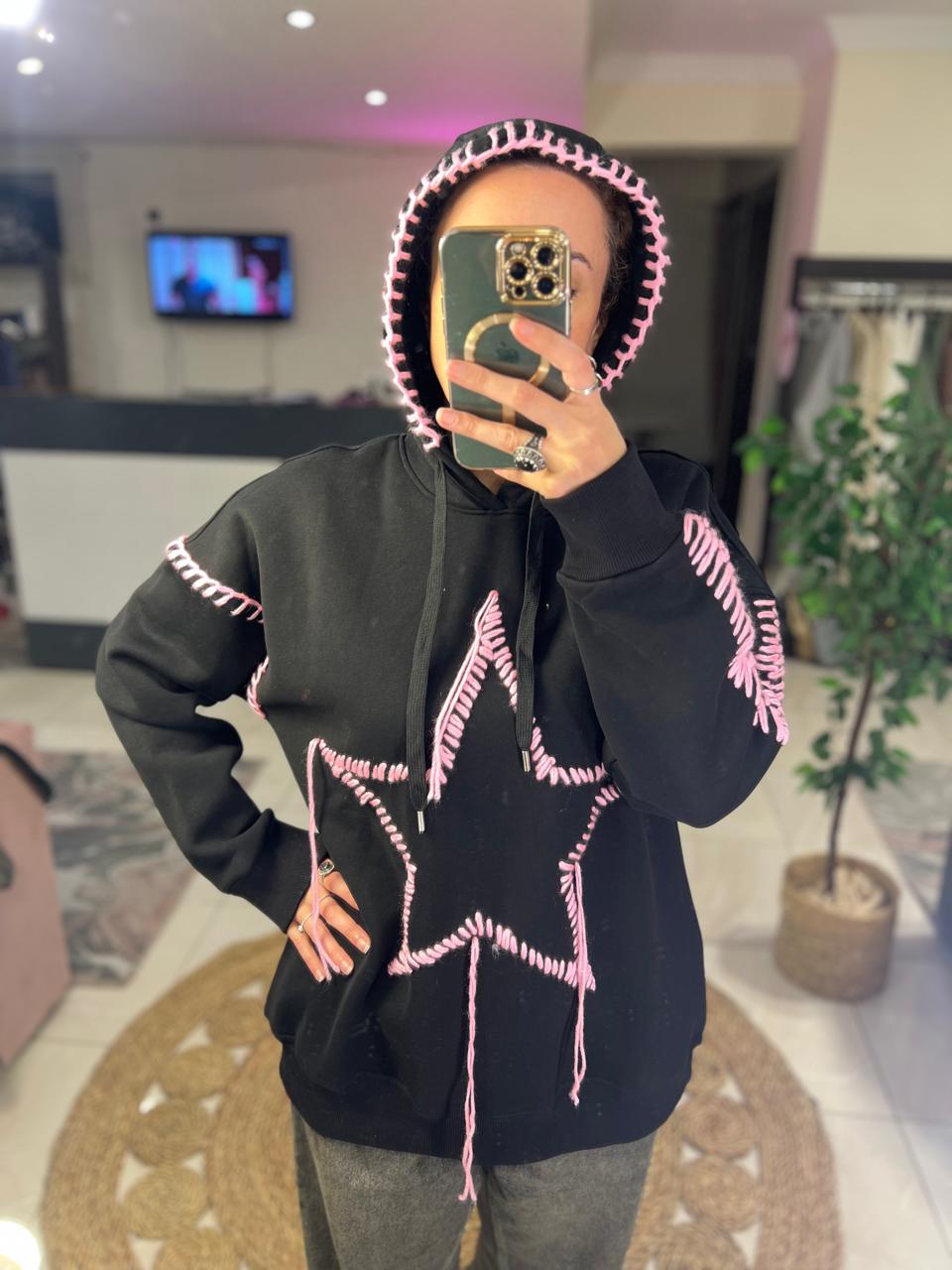 Star Melton Sweatshirt