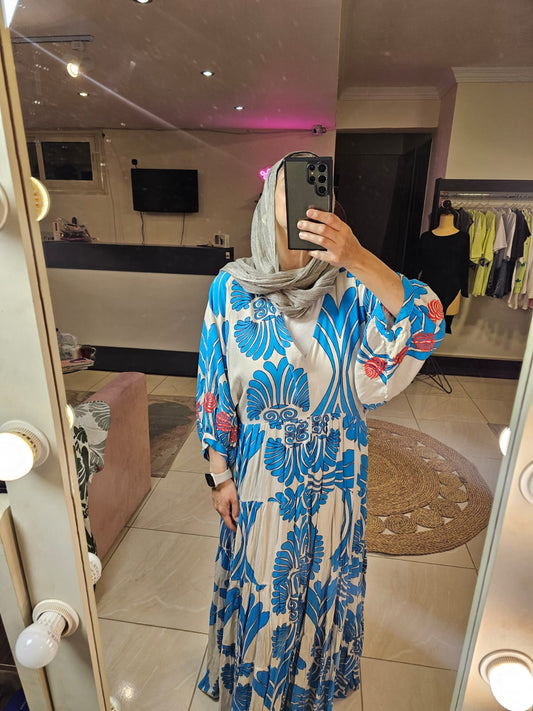 Blue Turkish Dress